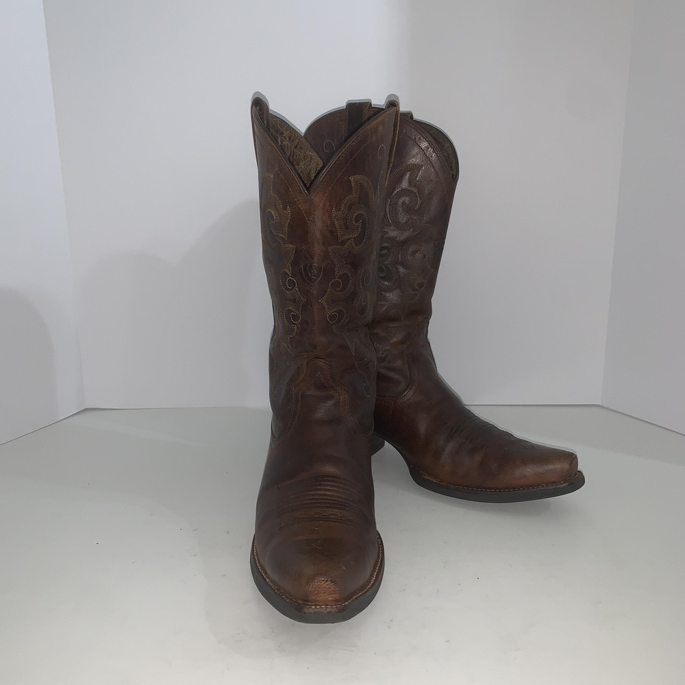 Ariat Alabama Boots Womens Sz 7.5 Brown Leather Western Cowboy 10010979